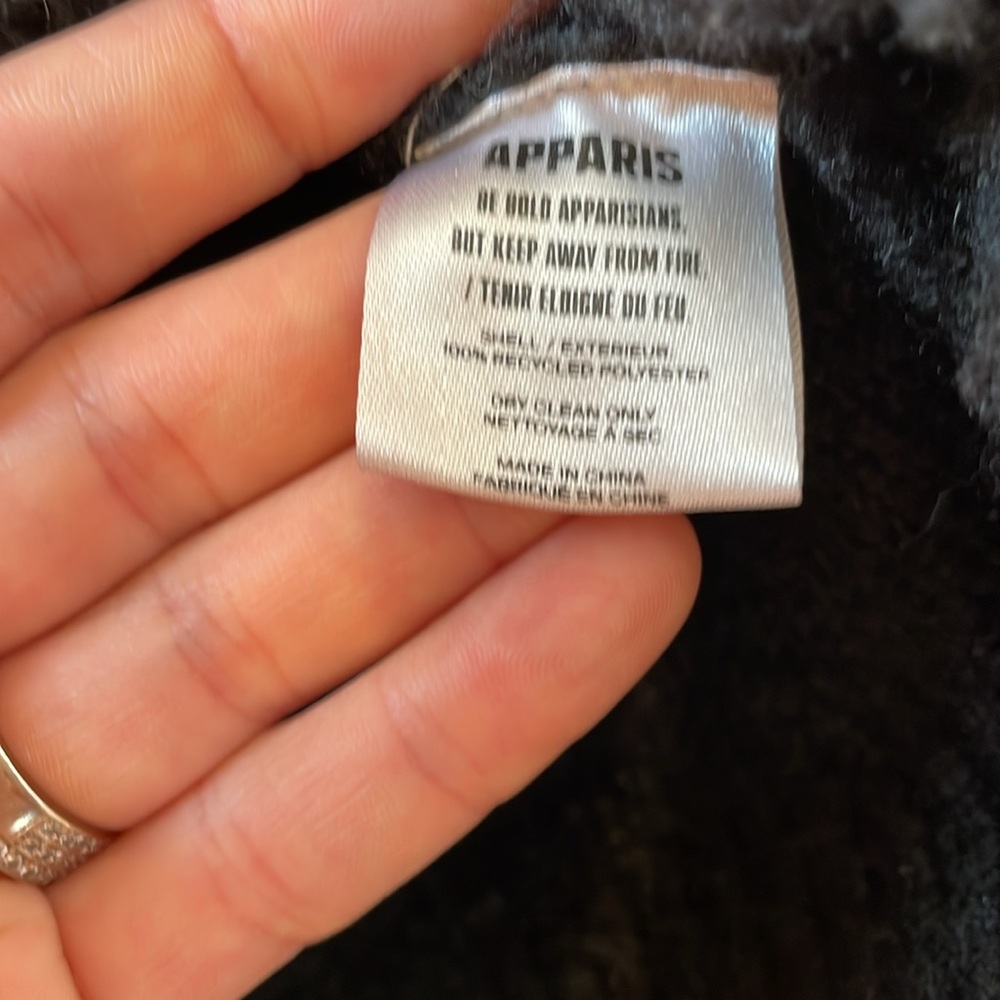 Apparis Black Marcella Cardigan - Size XS/S - Picture 5 of 8